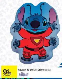Carrefour Coussin 40 cm STITCH offre
