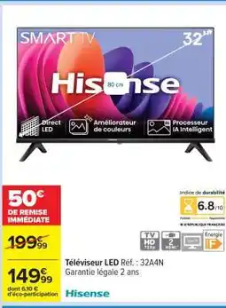 Carrefour Téléviseur LED Réf. : 3244N offre