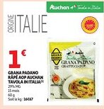 Auchan Grana padano râpé aop auchan tavola in italia offre