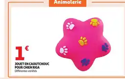 Auchan Jouet en caoutchouc pour chien riga offre