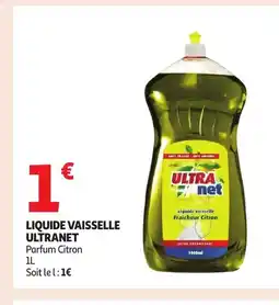 Auchan ULTRANET Liquide vaisselle offre