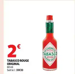 Auchan TABASCO Rouge original offre