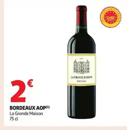 Auchan Bordeaux aop offre
