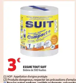 Auchan SUIT Essuie tout offre