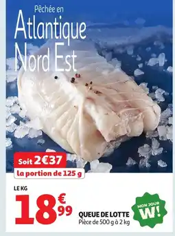 Auchan Qqueue de lotte offre