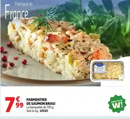 Auchan Parmentier de saumon briau offre