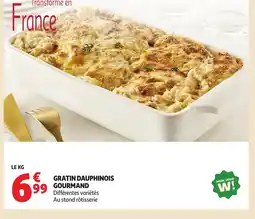Auchan Gratin dauphinois gourmand offre