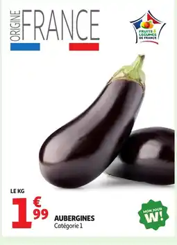 Auchan Aubergines offre