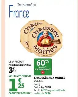 Auchan CHAUSSÉE AUX MOINES offre