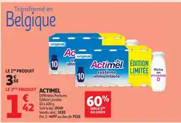 Auchan ACTIMEL offre