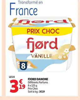 Auchan FJORD Danone offre