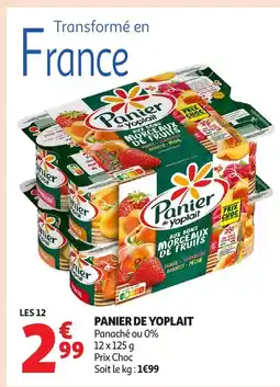 Auchan PANIER DE YOPLAIT offre