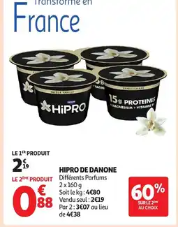 Auchan HIPRO DE DANONE offre