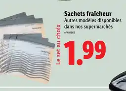 Lidl SILVERCREST Sachets fraîcheur offre