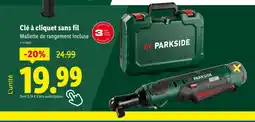 Lidl PARKSIDE Clé à cliquet sans fil offre