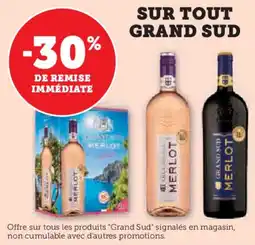 Super U Sur tout grand sud offre