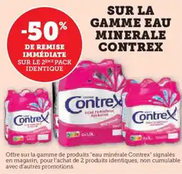Super U Contrex offre