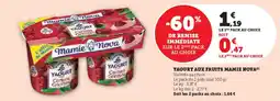 Super U Yaourt aux fruits mamie nova offre