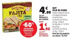 Super U Kit old el paso offre