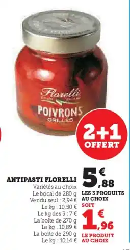 Super U Antipasti florelli offre