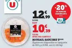 Super U Rougail saucisse u offre