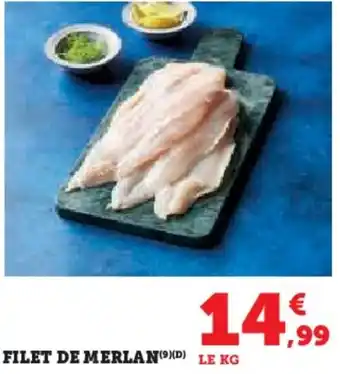 Super U Filet de merlan offre