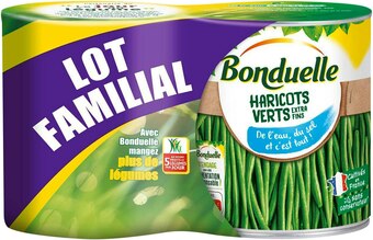 Match Bonduelle haricots verts offre