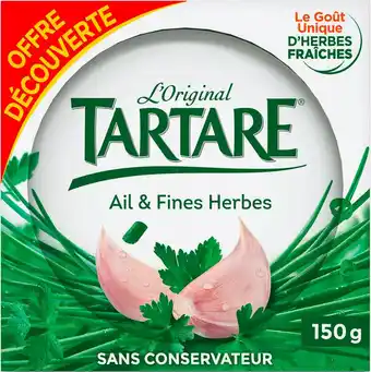 Tartare fromage ail & fines herbes