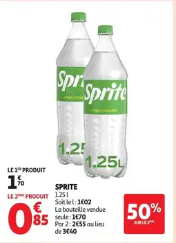 Auchan SPRITE offre