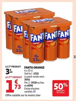 Auchan FANTA Orange offre