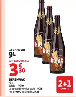 Auchan KWAK Bière offre