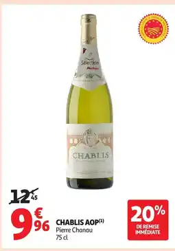 Auchan CHABLIS Aop offre