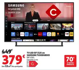 Auchan SAMSUNG TV LED 50" offre