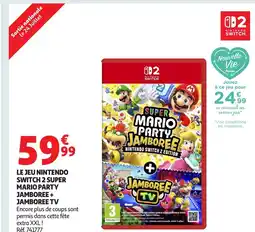 Auchan Le jeu nintendo switch 2 super mario party offre