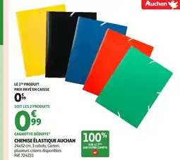 Auchan AUCHAN Chemise élastique offre