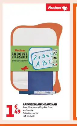 Auchan AUCHAN Ardoise blanche offre