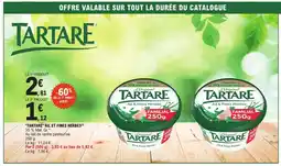 E.Leclerc TARTARE Ail et fines herbes offre