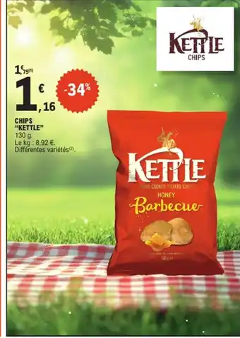 E.Leclerc KETTLE Chips offre