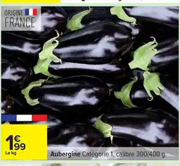 Carrefour Aubergine offre