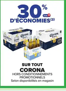 Carrefour CORONA Sur tout offre