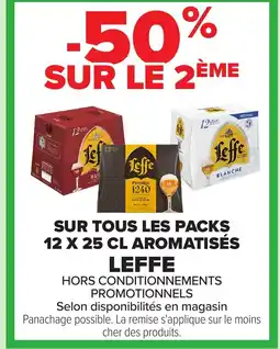 Carrefour LEFFE Sur touts les packs offre