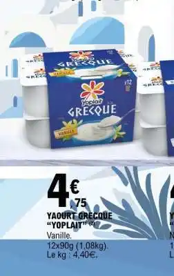 E.Leclerc YAOURT GRECQUE “YOPLAIT” offre