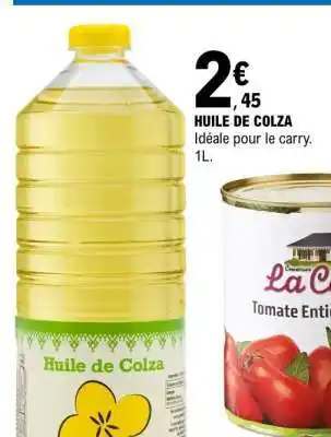 E.Leclerc Huile De Colza offre