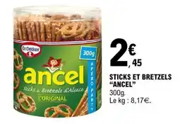 E.Leclerc STICKS ET BRETZELS “ANCEL” offre
