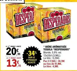 E.Leclerc Desperados Original offre