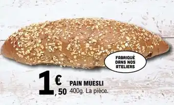 E.Leclerc Pain Muesli offre