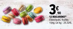 E.Leclerc 12 macarons offre