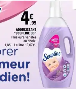 E.Leclerc Adoucissant 'Soupline 3D' offre