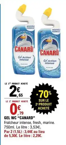 E.Leclerc GEL WC “CANARD” offre