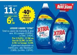 E.Leclerc Lessive Liquide Xtra offre